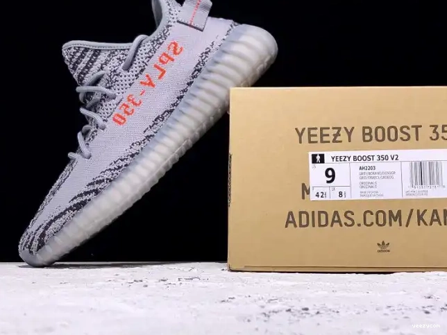 Orange Yeezy Beluga 350 Grey 2.0 V2 AH2203 Adidas Boost Bold 0625